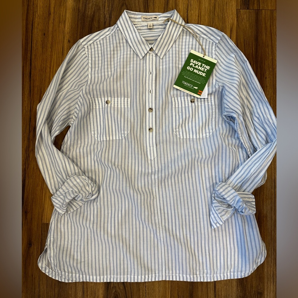 Toad & Co striped tunic